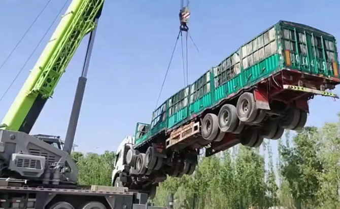 吉水道路脱困救援案例